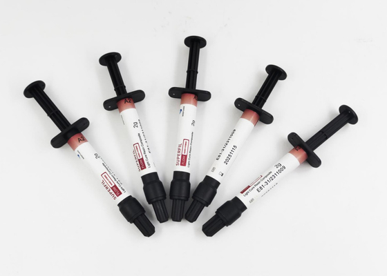 Buy Flowable Dental Filling Material 2g / Syringe Nano Hybrid Light Cure Composite online manufacture