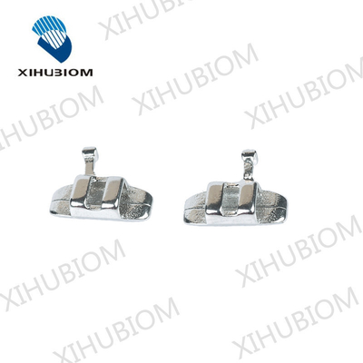 A Grade Orthodontic Accessories Rectangular Base Lingual Sheath With Hook