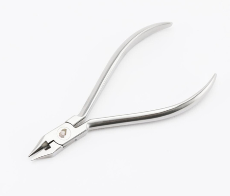 Elite Series Silver Color Bird Beak Orthodontic Pliers Dental With Cutter