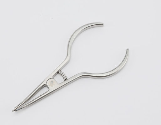 Silver Orthodontic Instruments Stainless Steel orthodontic Elastic plier