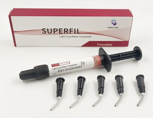 Dental Filling Material Superfil Nano Hybrid Flowable Light Curing Composite Resin