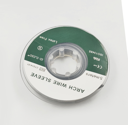 Soft Materials Orthodontic Elastic Dental Orthodontic Archwire Sleeve