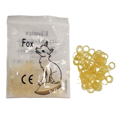 Plastic Extraoral Elastic Dental O Ring In Orthodontics EN ISO 13485:2012
