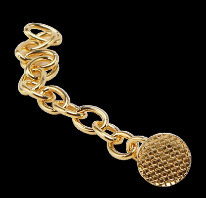 Mesh Base Lingual Button With Chain used in various orthodontic situations